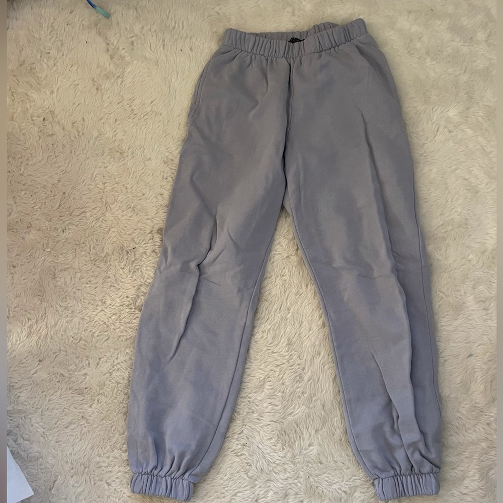 brandy melville baby blue sweats